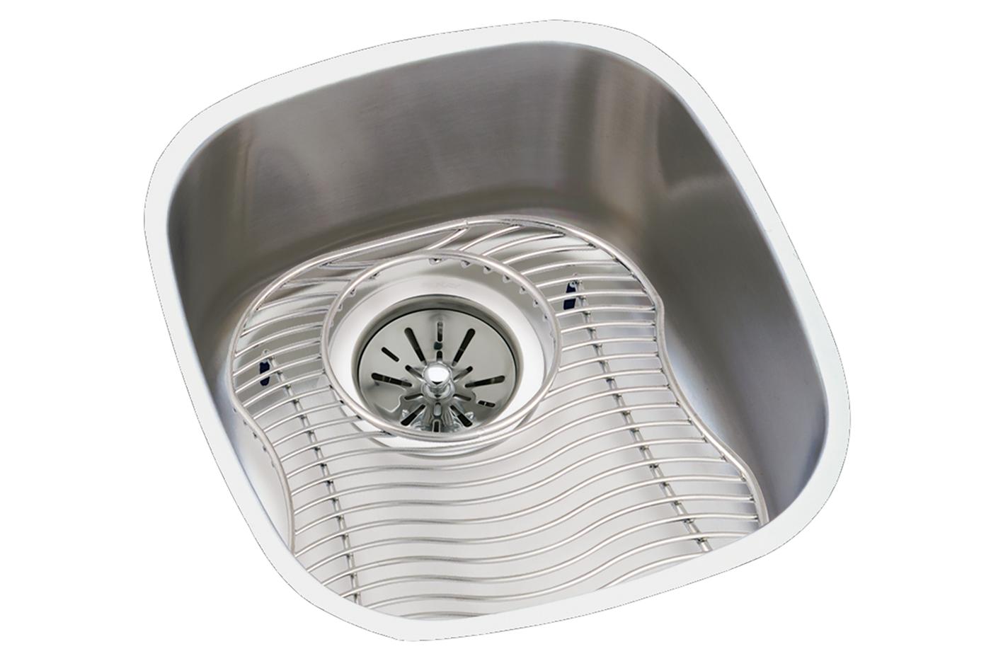 Elkay Tarja Lustertone® Classic Acero Inoxidable 14" x 18-1/2" x 7-7/8" de Un Tazón Bajo Cubierta (Kit) — vista de producto