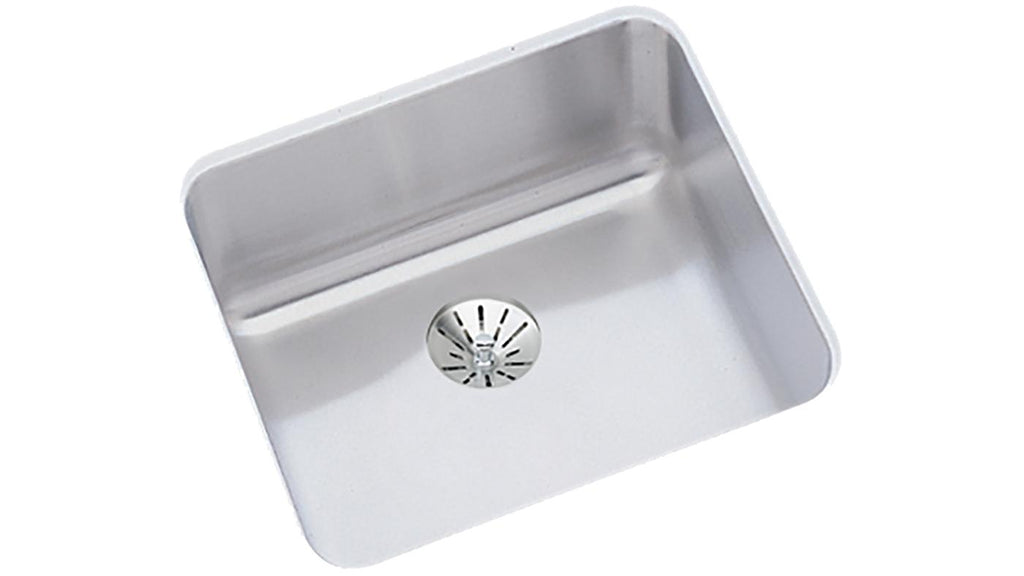 Elkay Tarja Lustertone® Classic Acero Inoxidable 14-3/8" x 14-3/8" x 6" de Un Tazón Bajo Cubierta (Kit) — vista de producto