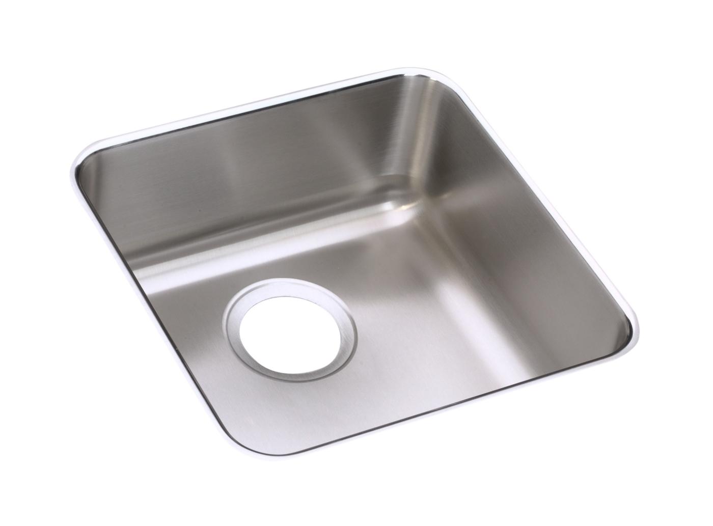Elkay Tarja Lustertone® Classic Acero Inoxidable 14-1/2" x 14-1/2" x 4-7/8" de Un Tazón ADA Bajo Cubierta — vista de producto