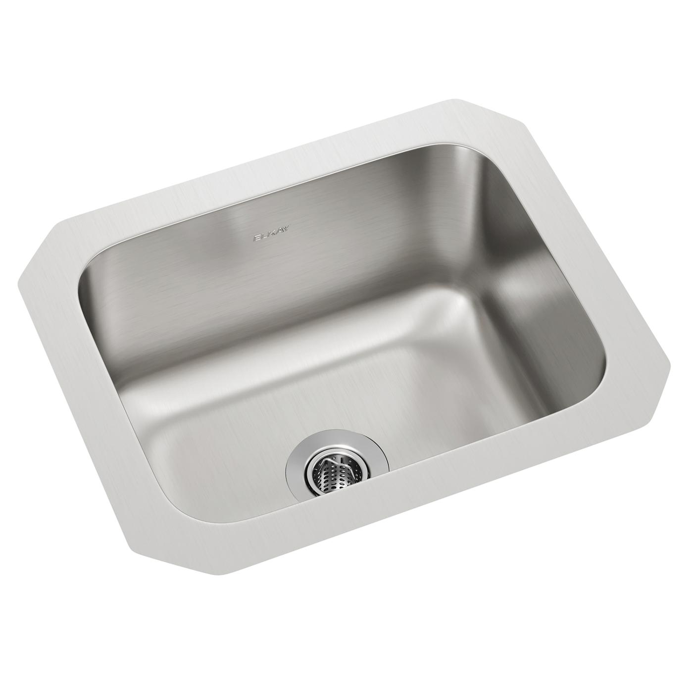Elkay Tarja Lustertone® Classic Acero Inoxidable 14-1/2" x 11-3/4" x 7" de Un Tazón de Bar Bajo Cubierta — vista de producto