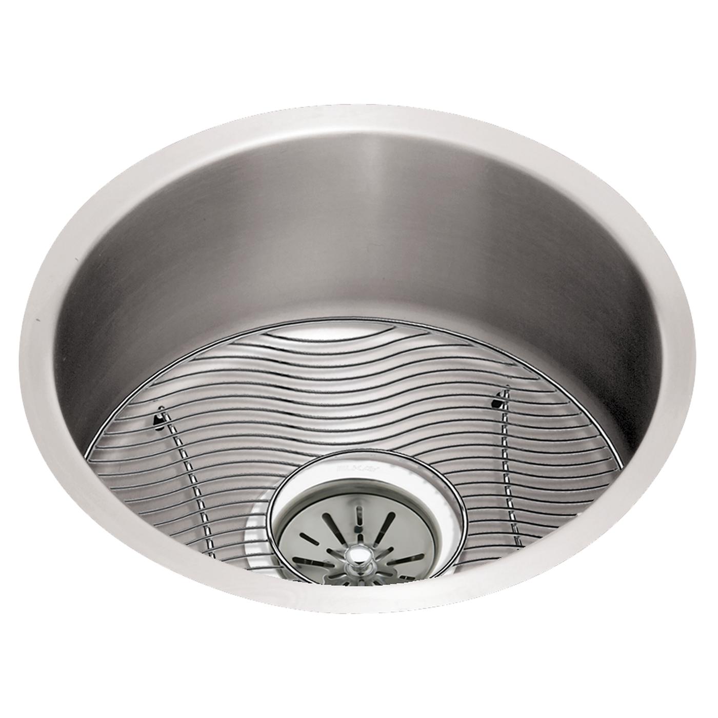Elkay Tarja Lustertone® Classic Acero Inoxidable 14-1/4" x 15-3/4" x 5-15/16" de Un Tazón Bajo Cubierta (Kit) — vista de producto
