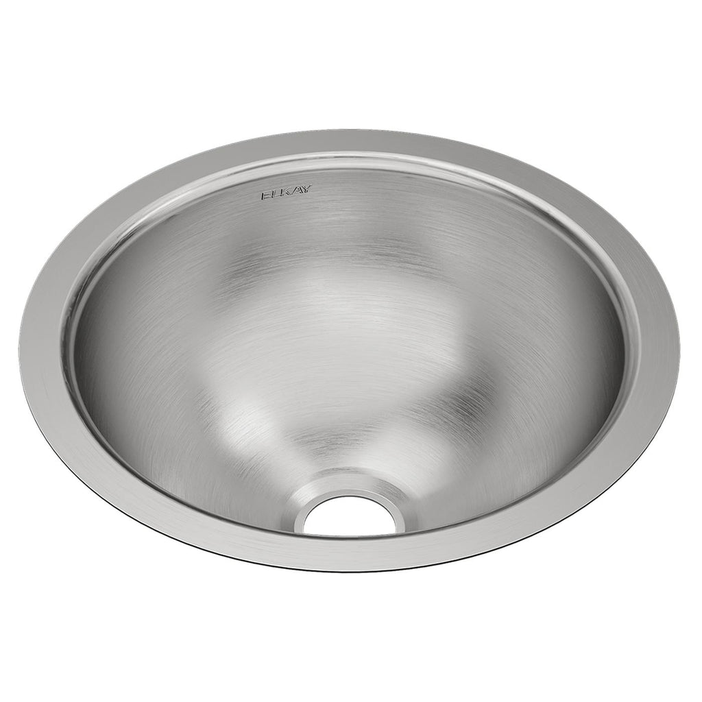 Elkay Tarja Asana® Acero Inoxidable 14-3/8" x 14-3/8" x 6" de Un Tazón Bajo Cubierta Bathroom — vista de producto