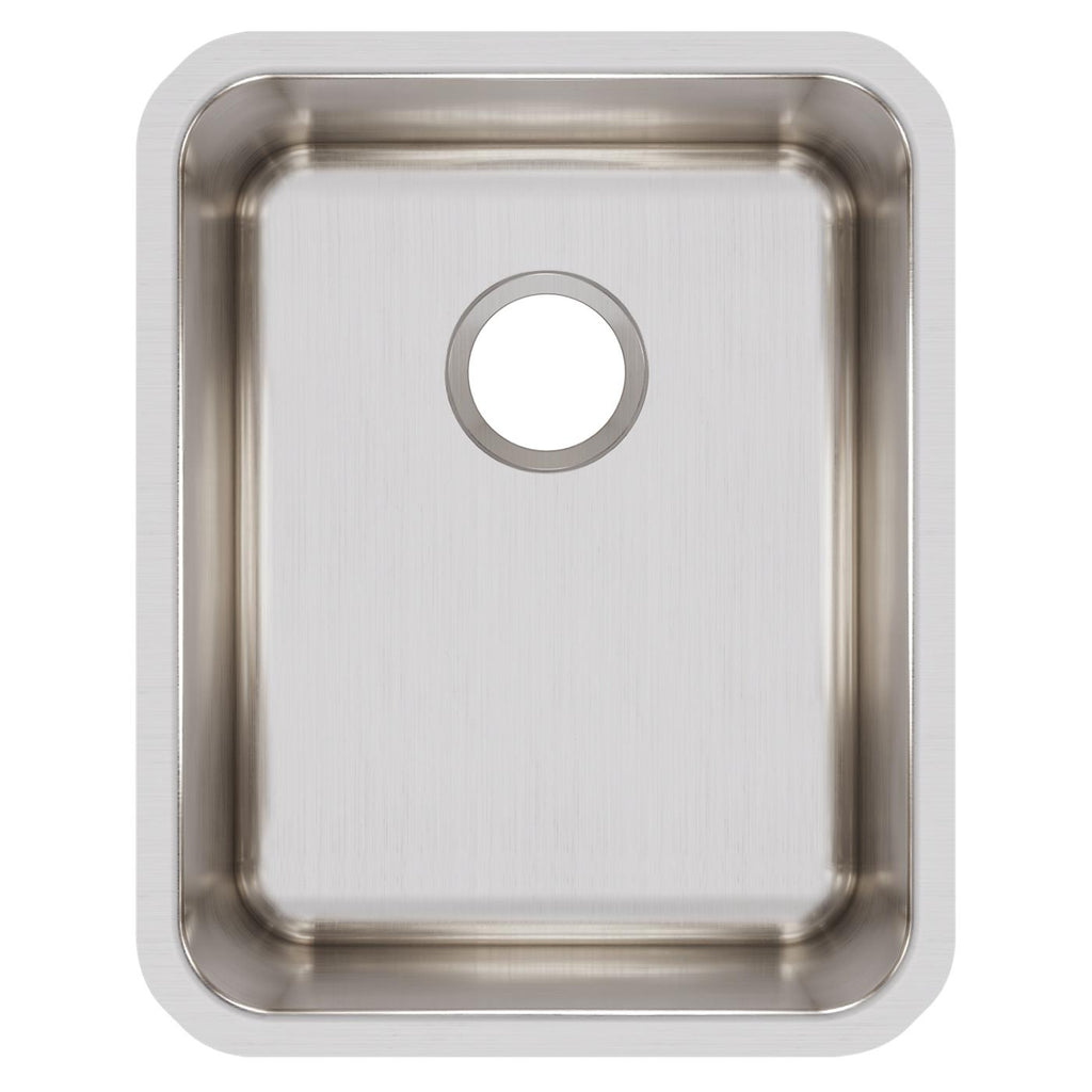 Elkay Tarja Lustertone® Classic Acero Inoxidable 16-1/2" x 20-1/2" x 9-7/8" de Un Tazón Bajo Cubierta — vista de producto