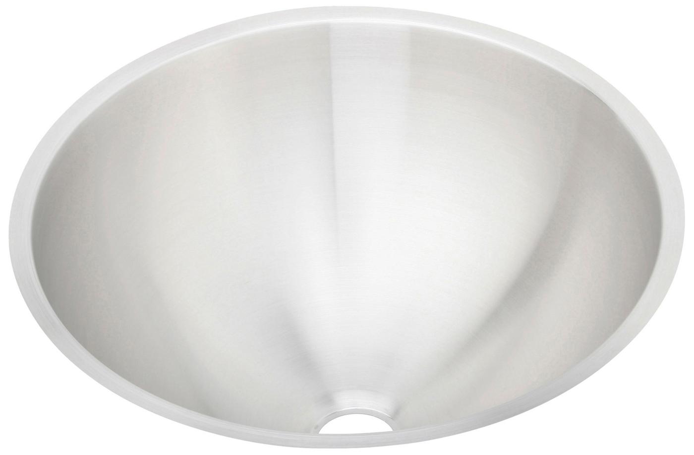 Elkay Tarja Asana® Acero Inoxidable 18-3/8" x 18-3/8" x 8" de Un Tazón Bajo Cubierta Bathroom — vista de producto