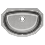 Elkay Tarja Asana® Acero Inoxidable 19-1/2" x 13-5/16" x 6-1/4" de Un Tazón Bajo Cubierta Bathroom — vista de producto