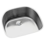 Elkay Tarja Lustertone® Classic Acero Inoxidable 23-5/8" x 21-1/4" x 7-1/2" de Un Tazón Bajo Cubierta with Perfect Drain® — vista de producto