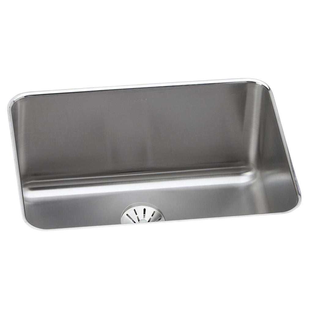Elkay Tarja Lustertone® Classic Acero Inoxidable 25-1/2" x 19-1/4" x 12" de Un Tazón Bajo Cubierta with Right Drain — vista de producto