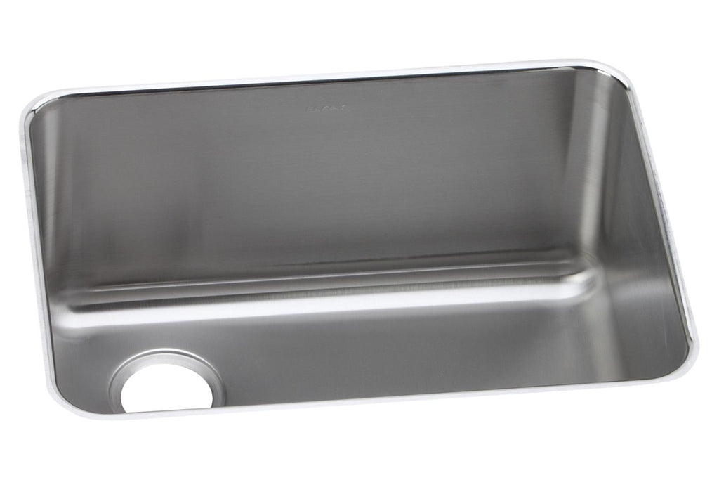 Elkay Tarja Lustertone® Classic Acero Inoxidable 25-1/2" x 19-1/4" x 8" de Un Tazón Bajo Cubierta with Perfect Drain® — vista de producto