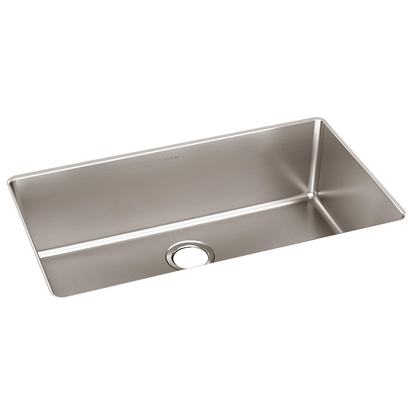 Elkay Tarja Lustertone Iconix® Calibre 18 Acero Inoxidable 32-1/2 x 19-1/2" x 9" de Un Tazón Bajo Cubierta — vista de producto