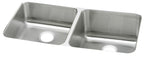 Elkay Tarja Lustertone® Classic Acero Inoxidable 30-3/4" x 18-1/2" x 10" de Dos Tazones Iguales Bajo Cubierta (Kit) with Left Drain — vista de producto