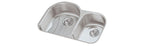 Elkay Tarja Lustertone® Classic Acero Inoxidable 31-1/4" x 20" x 7-1/2" Offset 60/40 de Dos Tazones Bajo Cubierta (Kit) — vista de producto