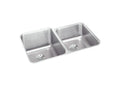 Elkay Tarja Lustertone® Classic Acero Inoxidable 31-1/4" x 20-1/2" x 5-3/8" de Dos Tazones Bajo Cubierta ADA con Perfect Drain® — vista de producto
