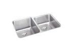 Elkay Tarja Lustertone® Classic Acero Inoxidable 31-1/4" x 20-1/2" x 4-3/8" de Dos Tazones Bajo Cubierta ADA con Perfect Drain® — vista de producto
