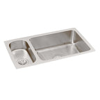 Elkay Tarja Lustertone® Classic Acero Inoxidable 31-3/4" x 16-1/2" x 7-1/2" de Dos Tazones Iguales Bajo Cubierta — vista de producto