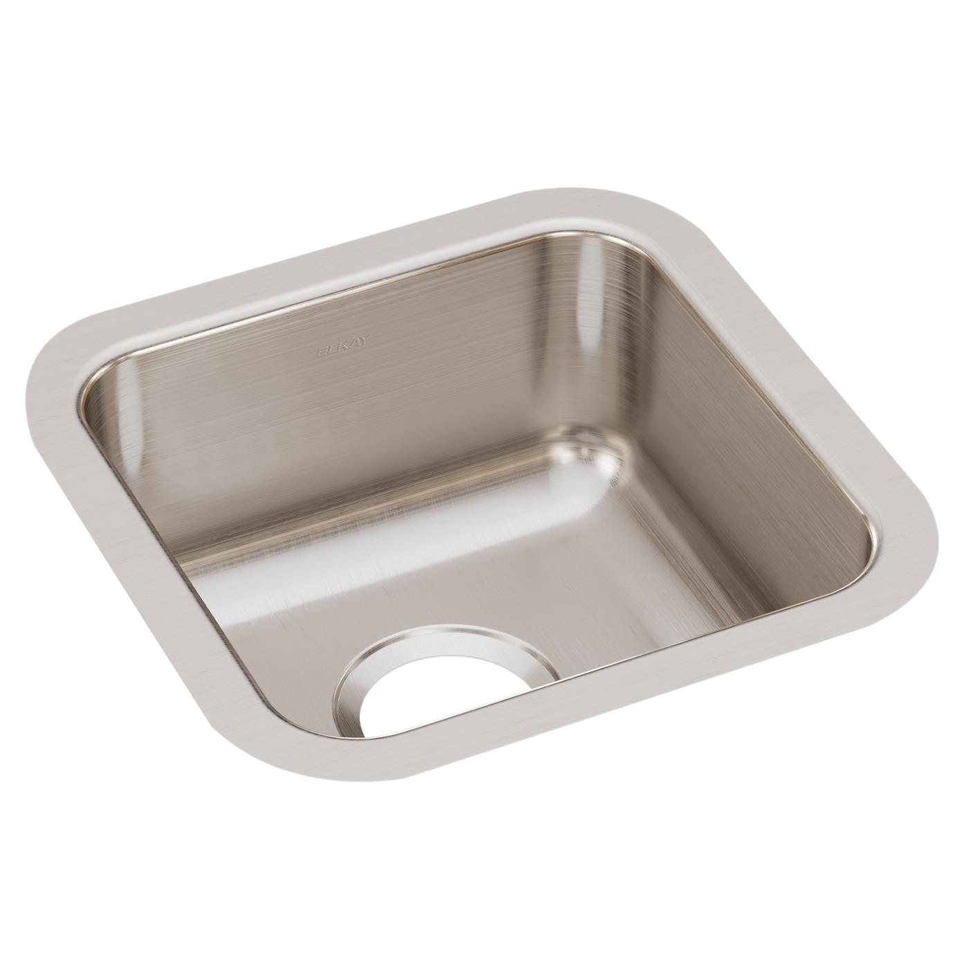 Elkay Tarja Lustertone® Classic Acero Inoxidable 14" x 18-1/2" x 4-7/8" de Un Tazón ADA Bajo Cubierta — vista de producto