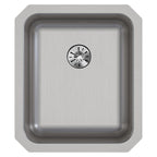 Elkay Tarja Lustertone® Classic Acero Inoxidable 16" x 18-1/2" x 5-3/8" de Un Tazón ADA Bajo Cubierta with Perfect Drain® — vista de producto