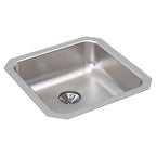 Elkay Tarja Lustertone® Classic Acero Inoxidable 16-1/2" x 16-1/2" x 4-7/8" de Un Tazón ADA Bajo Cubierta — vista de producto