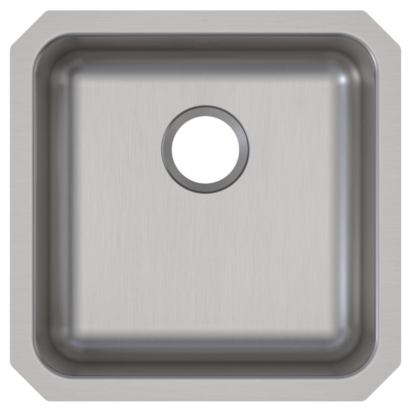 Elkay Tarja Lustertone® Classic Acero Inoxidable 18-1/2" x 18-1/2" x 4-3/8" de Un Tazón ADA Bajo Cubierta — vista de producto