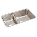 Elkay Tarja Lustertone® Classic Acero Inoxidable 31-3/4" x 16-1/2" x 7-1/2" de Dos Tazones Iguales Bajo Cubierta — vista de producto
