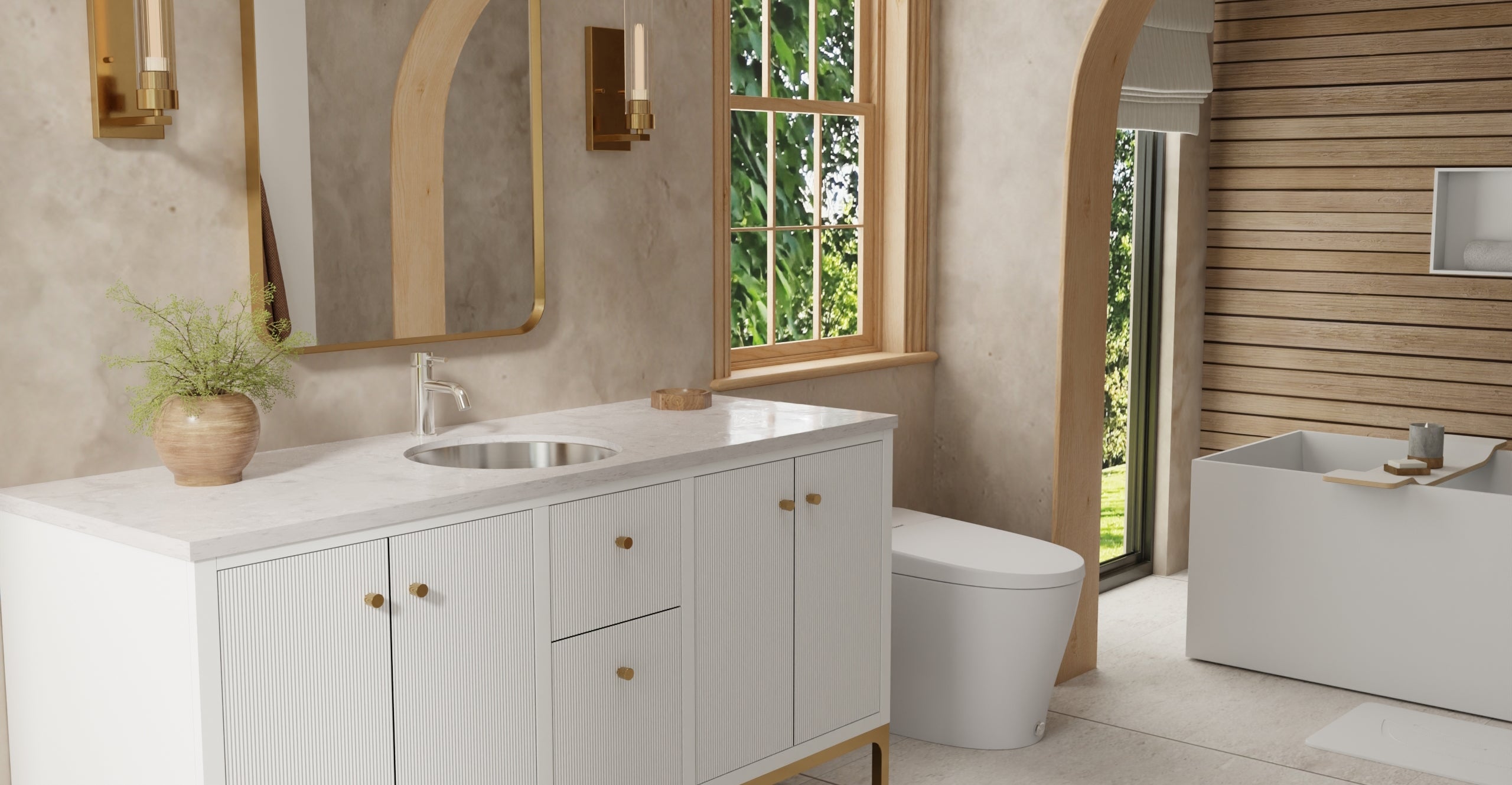 Badeloft Lavabo Bajocubierta de Acero Inoxidable ES-UB-01-M