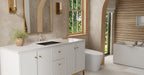 Badeloft Lavabo Bajocubierta de Acero Inoxidable ES-UB-03