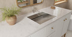 Badeloft Lavabo Bajocubierta Tipo Rampa de Acero Inoxidable ES-UB-04-M