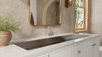 Badeloft Lavabo Bajocubierta Tipo Rampa de Acero Inoxidable ES-UB-04-XL