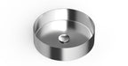 Badeloft Lavabo de Sobreponer de Acero Inoxidable ES-WB-01
