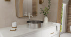 Badeloft Lavabo de Sobreponer de Acero Inoxidable ES-WB-01