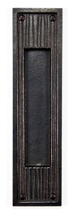 Bandbox Corduroy Flush Pull — Shown in S3 Finish