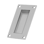 Deltana Jaladera Empotrada Rectangular de Acero Inoxidable 4"