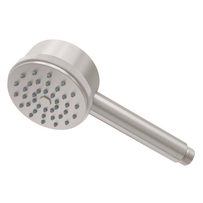 California Faucets Steampunk Bay Regadera de Mano de 3" - Acuñado - Níquel Satinado