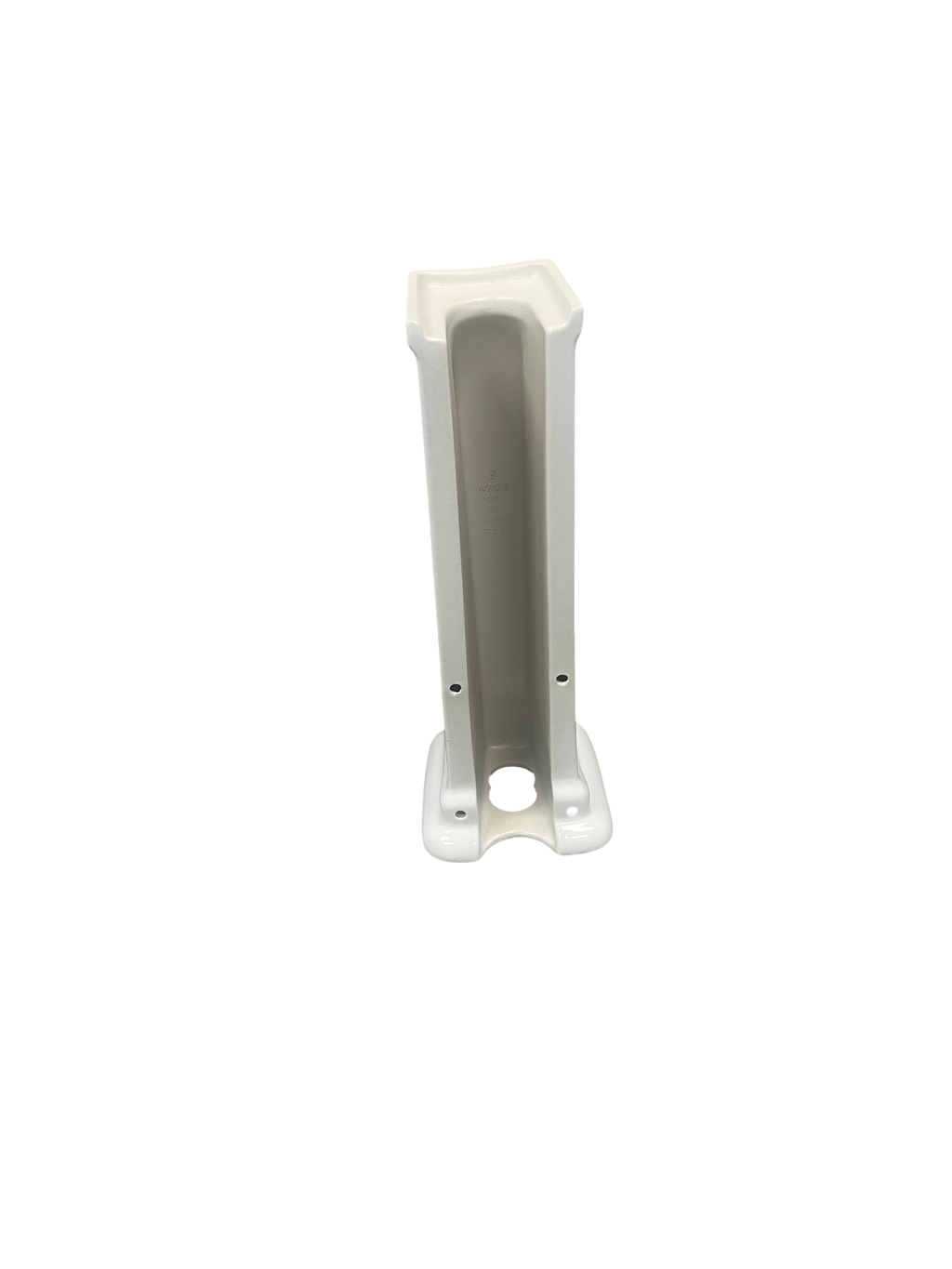 Barclay Stanford 600 — Lavabo con Pedestal Rectangular de Cerámica — imagen 4