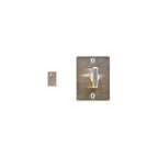 asador de Privacidad Metro — Rocky Mountain Hardware bronce macizo