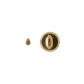 asador de Privacidad Round y Oval redondo 2 5/8" — Rocky Mountain Hardware bronce macizo