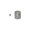asador de Privacidad Curved 2 1/2" x 3 3/8" — Rocky Mountain Hardware bronce macizo