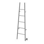 Jeeves Modelo A Escalera 5 Barras Rejilla Secadora Cableada en Níquel Satinado