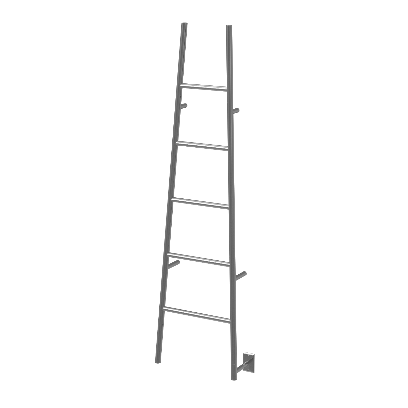 Jeeves Modelo A Escalera 5 Barras Rejilla Secadora Cableada en Níquel Satinado