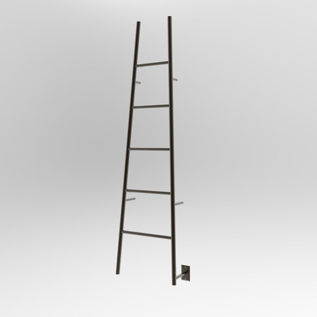 Jeeves Modelo A Escalera 5 Barras Rejilla Secadora Cableada en Níquel Satinado