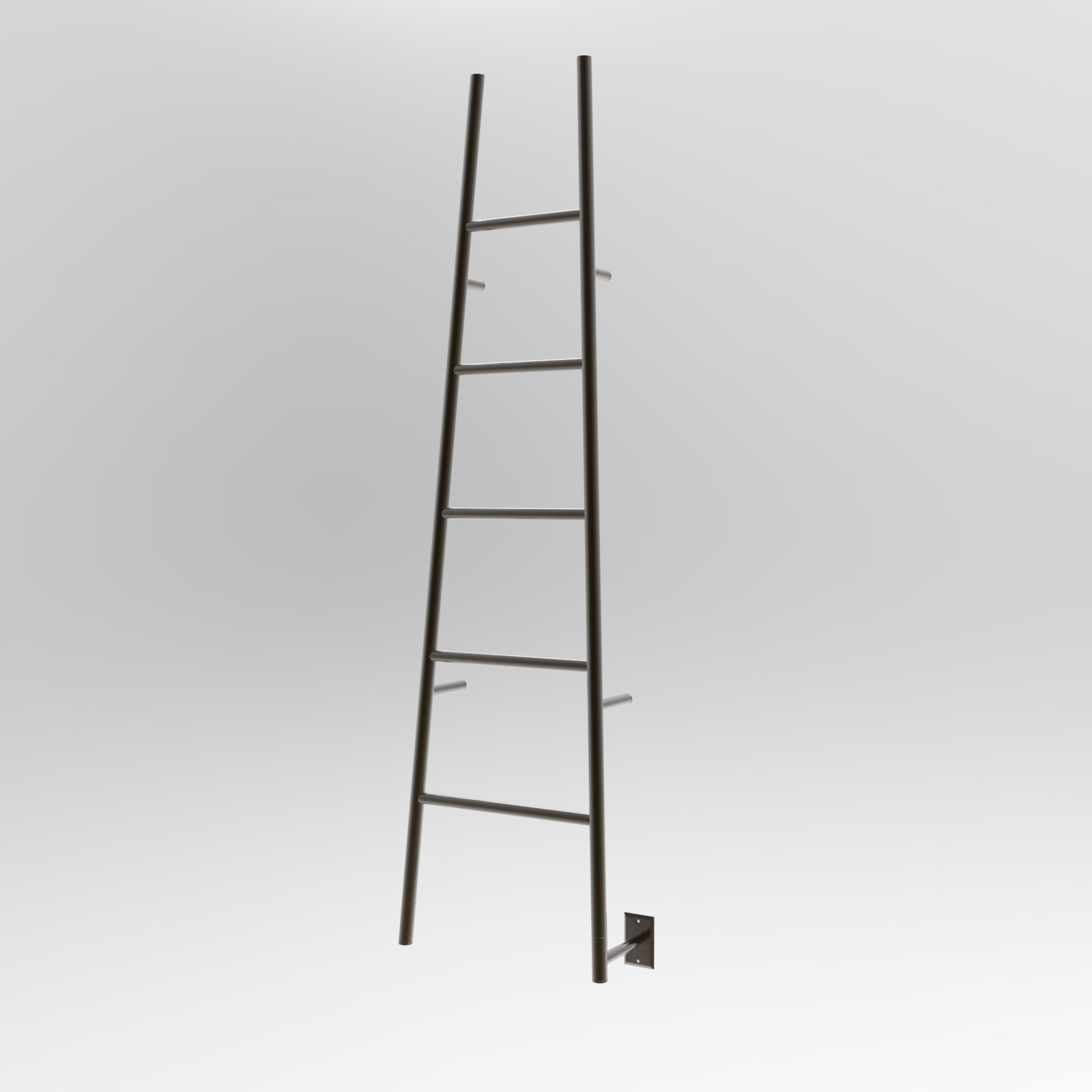 Jeeves Modelo A Escalera 5 Barras Rejilla Secadora Cableada en Níquel Satinado