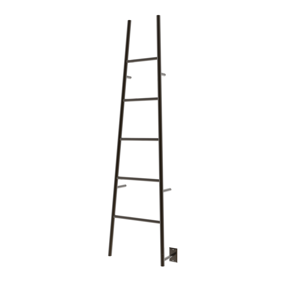Jeeves Modelo A Escalera 5 Barras Rejilla Secadora Cableada en Níquel Satinado