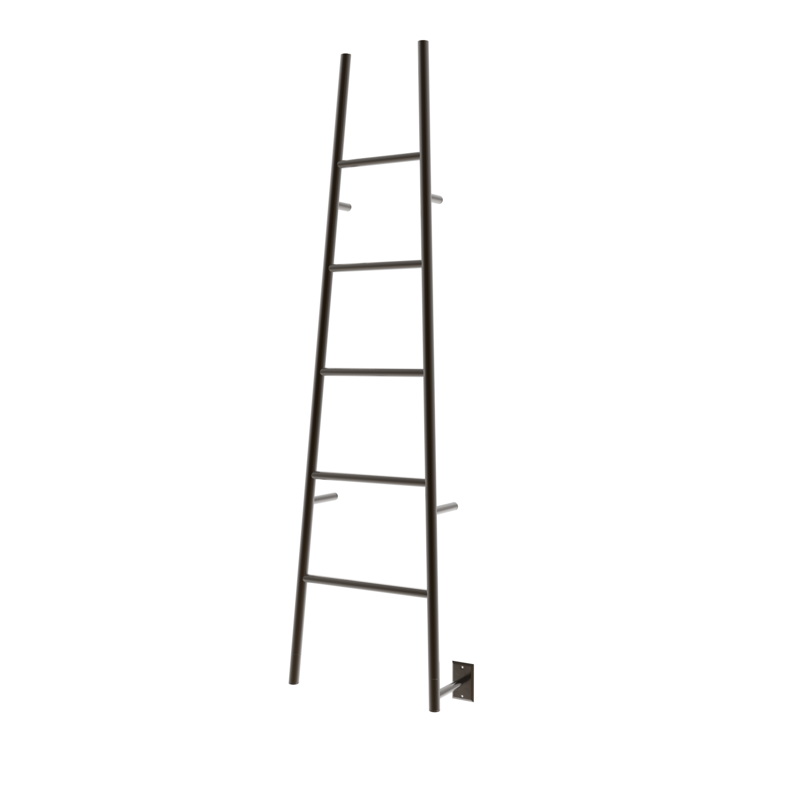 Jeeves Modelo A Escalera 5 Barras Rejilla Secadora Cableada en Níquel Satinado