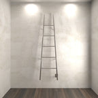 Jeeves Modelo A Escalera 5 Barras Rejilla Secadora Cableada en Níquel Satinado