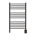 Jeeves Modelo C Curva 13 Barras Toallero Calefactor Cableado en Níquel Satinado