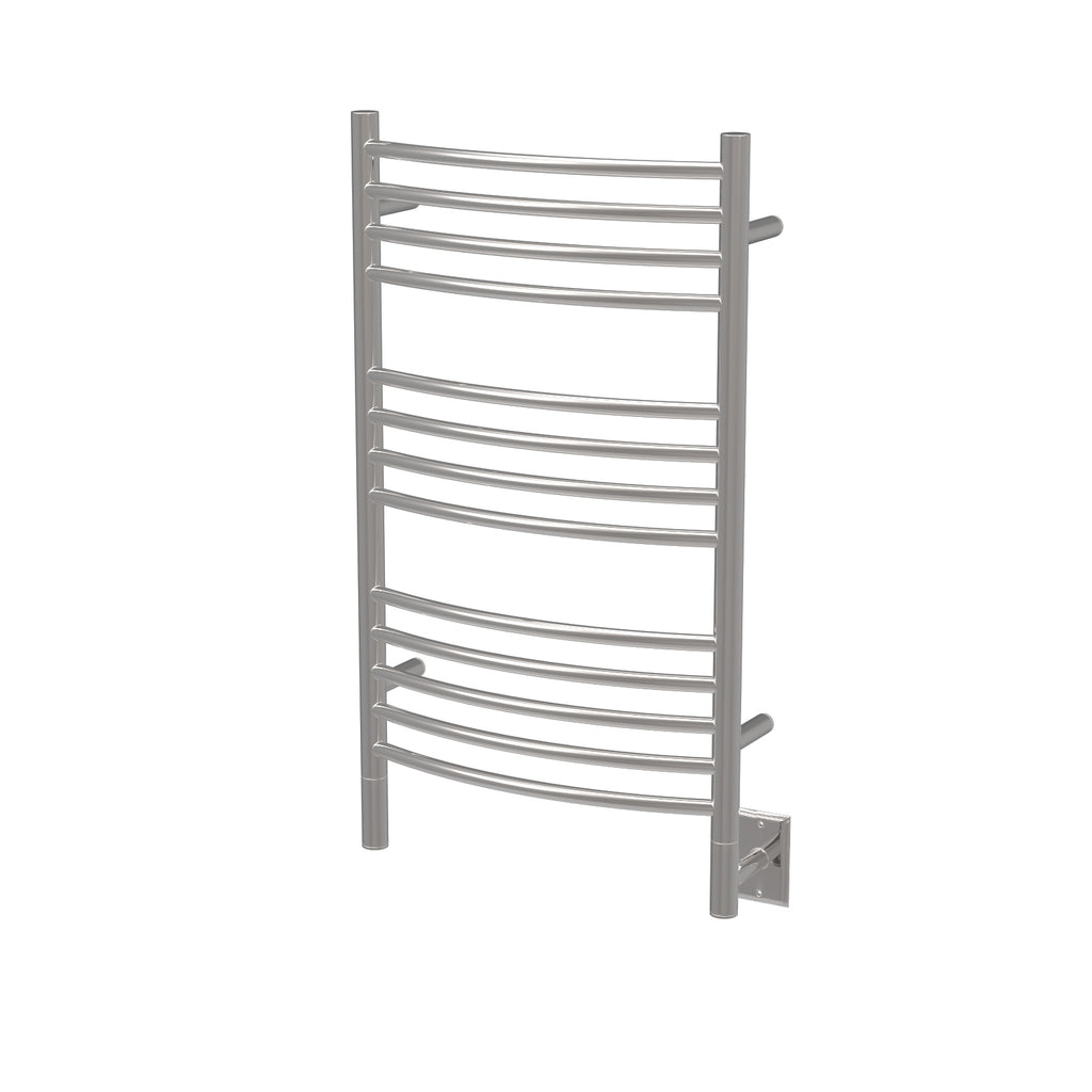 Jeeves Modelo C Curva 13 Barras Toallero Calefactor Cableado en Níquel Satinado