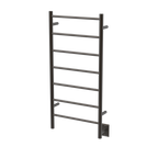 Jeeves Modelo F Recta 7 Barras Rejilla Secadora Cableada en Níquel Satinado