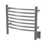 Jeeves Modelo H Curva 7 Barras Toallero Calefactor Cableado en Níquel Satinado