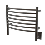 Jeeves Modelo H Curva 7 Barras Toallero Calefactor Cableado en Níquel Satinado