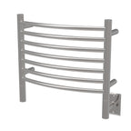 Jeeves Modelo H Curva 7 Barras Toallero Calefactor Cableado en Níquel Satinado