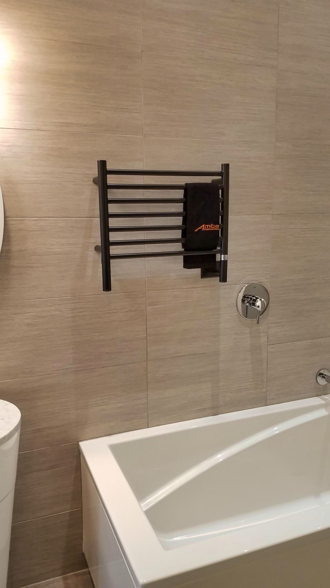 Jeeves Modelo H Recta 7 Barras Toallero Calefactor Cableado en Níquel Satinado